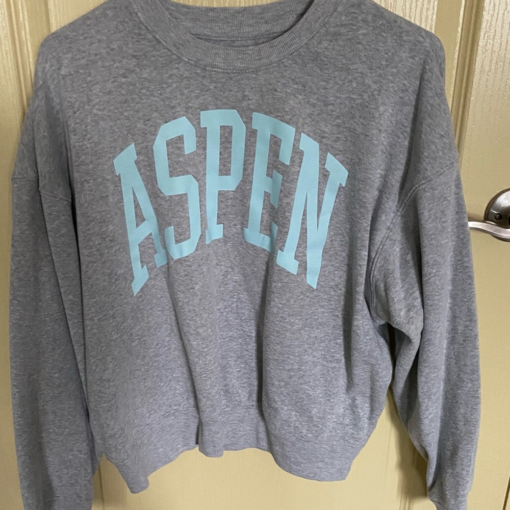 Grayson Threads Gray Crew Neck Sweatshirt